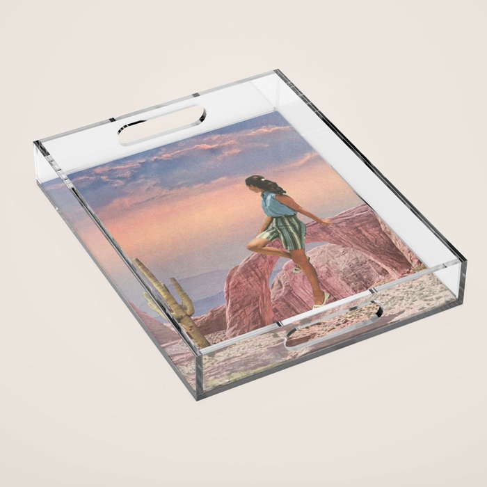 Desert Glow Acrylic Tray Gallery Image 1