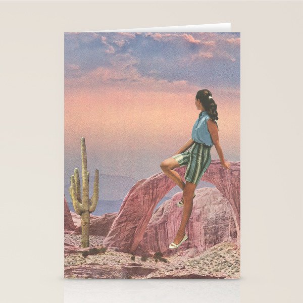 Desert Glow Stationery Card Gallery Image 1