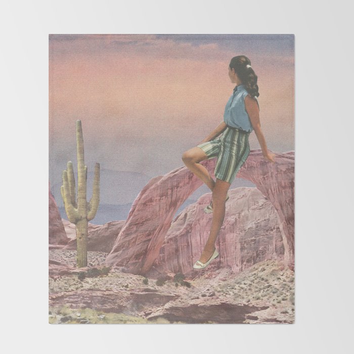 Desert Glow Throw Blanket Gallery Image 2