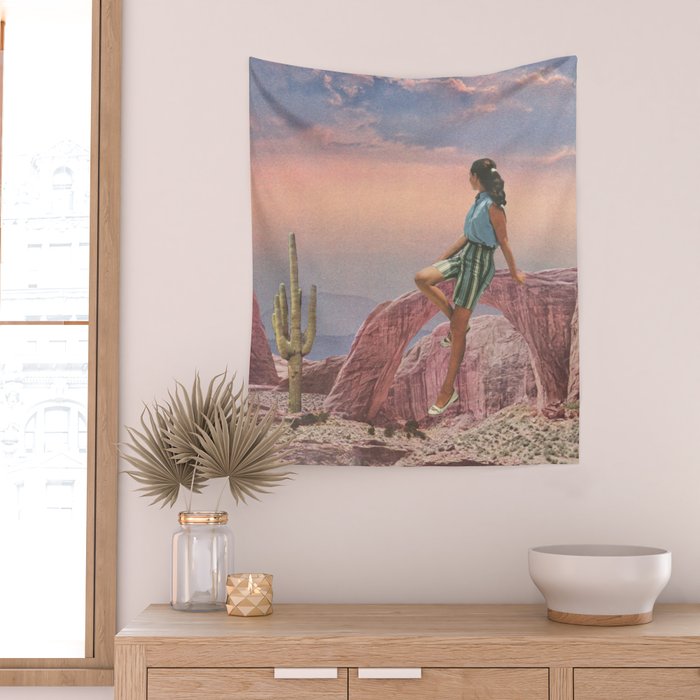Desert Glow Wall Tapestry Gallery Image 2