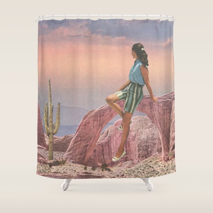 Desert Glow Shower Curtain Gallery Image 1