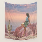Desert Glow Wall Tapestry Gallery Image 4