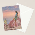 Desert Glow Stationery Card Gallery Image 2