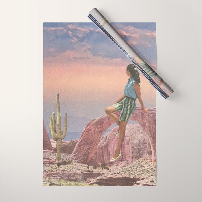 Desert Glow Wrapping Paper Gallery Image 1