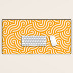 SWIRL Honey and Oat Desk Mat Gallery Image 1