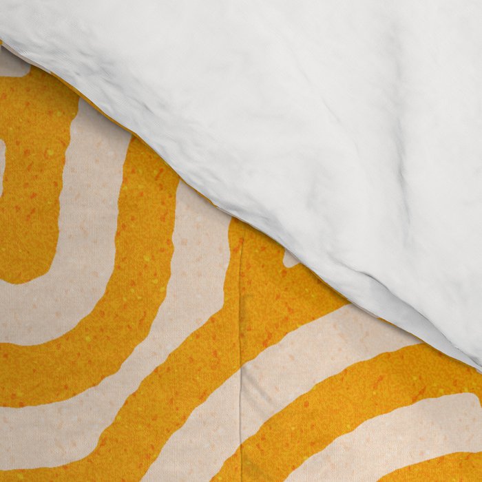 SWIRL Honey and Oat Comforter Gallery Image 4