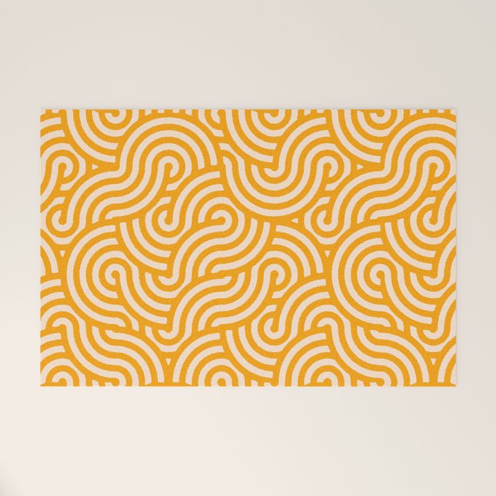 SWIRL Honey and Oat Welcome Mat Gallery Image 1