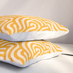 SWIRL Honey and Oat Pillow Sham Gallery Image 3