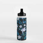 Moon Night Flowers Water Bottle Gallery Image 2