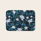 Moon Night Flowers Bath Mat Gallery Image 1