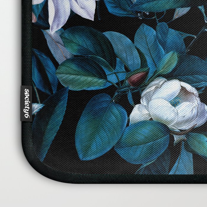 Moon Night Flowers Laptop Sleeve Gallery Image 3