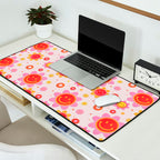 Smiling Flower Faces  Desk Mat Gallery Image 2