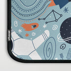 Rocket Ships And Astronauts Pattern Laptop Sleeve Gallery Image 3