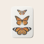 Monarch Butterflies III Bath Mat Gallery Image 1