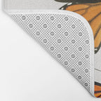 Monarch Butterflies III Bath Mat Gallery Image 2