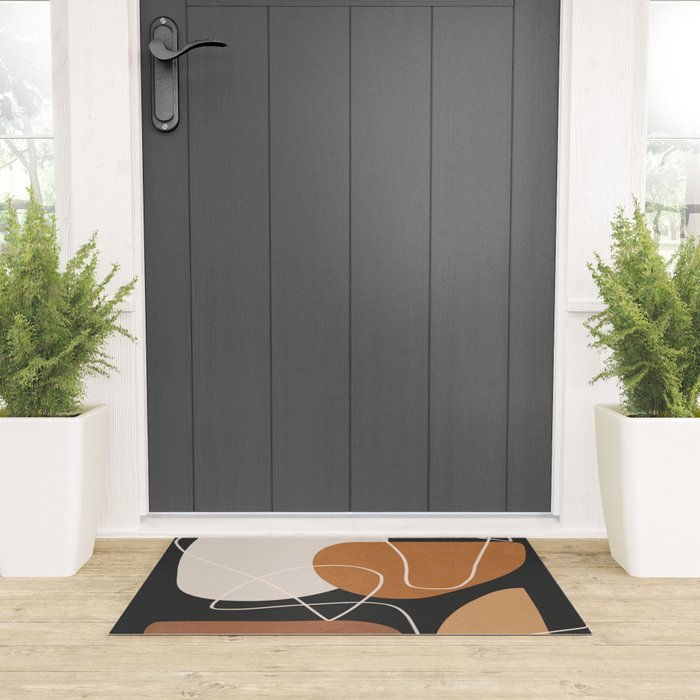Minimal Colorful Abstract Shapes 9 Welcome Mat Gallery Image 3