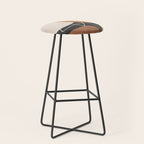 Minimal Colorful Abstract Shapes 9 Stool Gallery Image 1