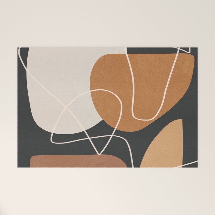 Minimal Colorful Abstract Shapes 9 Welcome Mat Gallery Image 1