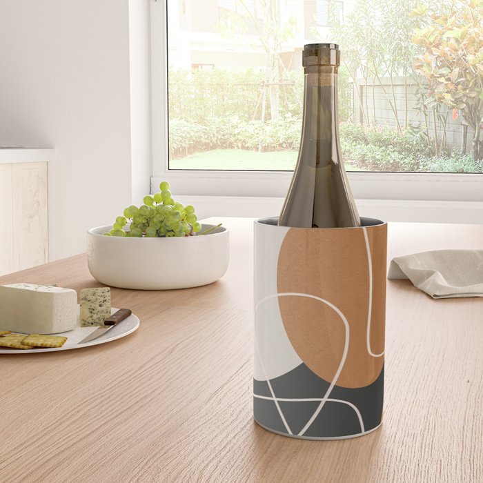 Minimal Colorful Abstract Shapes 9 Wine Chiller Gallery Image 4