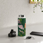 Moths and dragonfly Water Bottle Gallery Image 4