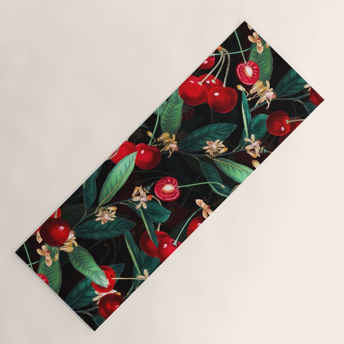 Sweet Cherry III Yoga Mat Gallery Image 1