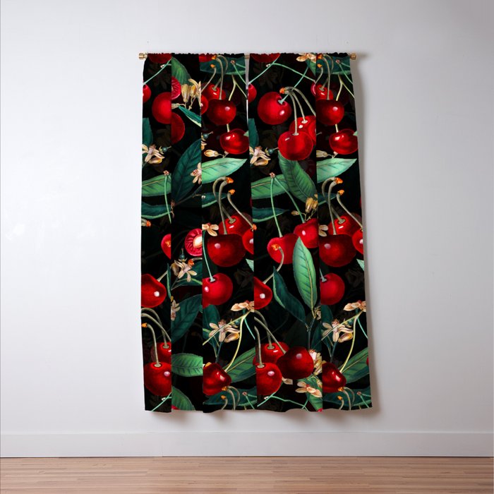 Sweet Cherry III Window Curtain Gallery Image 3