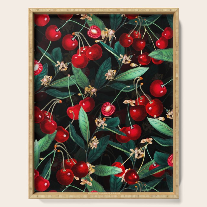 Sweet Cherry III Serving Tray Gallery Image 1
