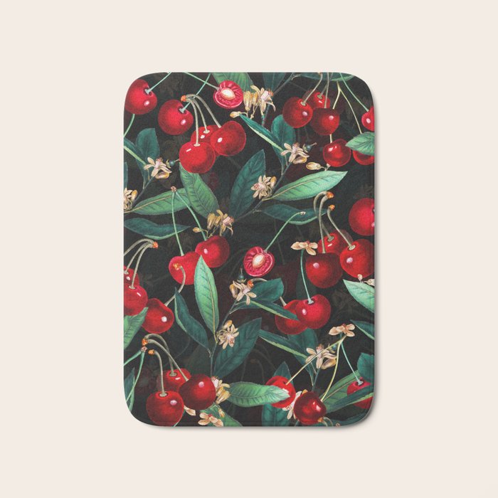 Sweet Cherry III Bath Mat Gallery Image 1