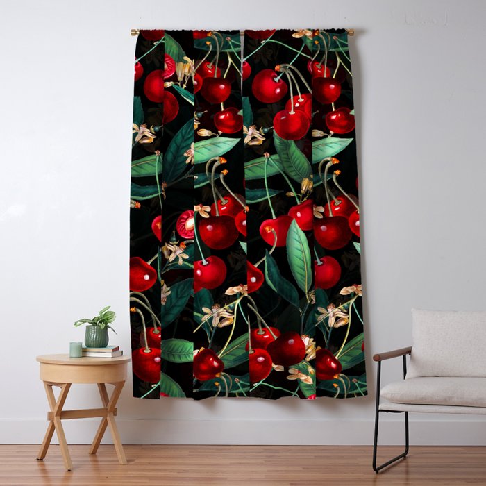 Sweet Cherry III Window Curtain Gallery Image 5