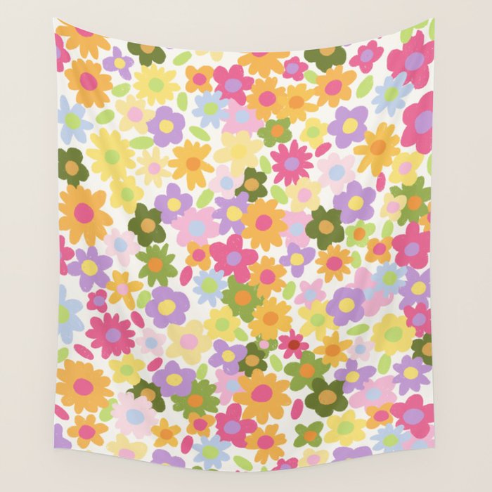 Maja in Pink Wall Tapestry Gallery Image 4