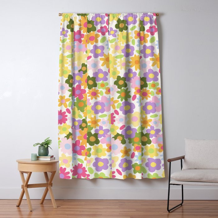 Maja in Pink Window Curtain Gallery Image 5