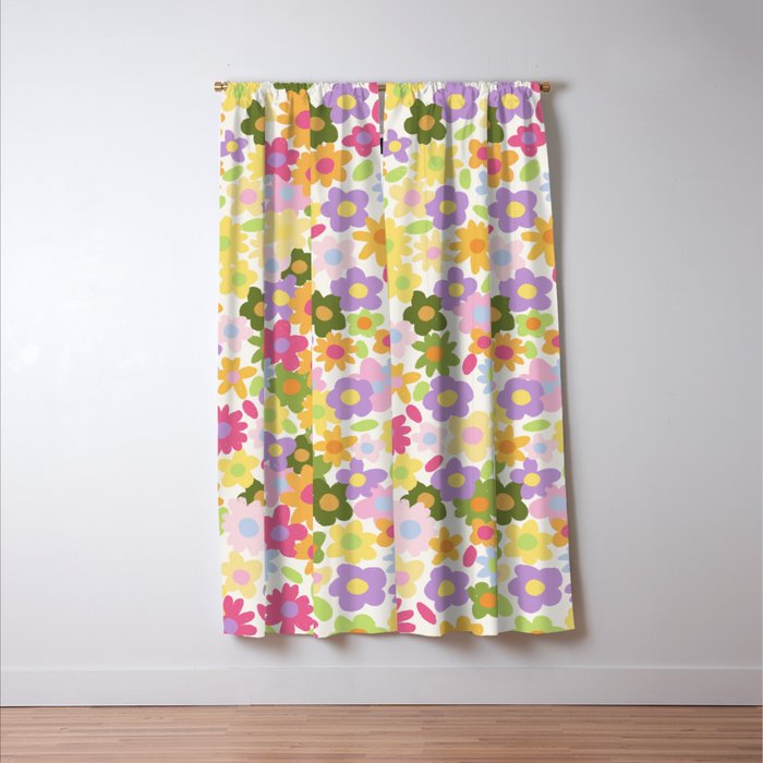 Maja in Pink Window Curtain Gallery Image 3