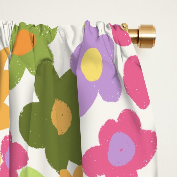 Maja in Pink Window Curtain Gallery Image 2