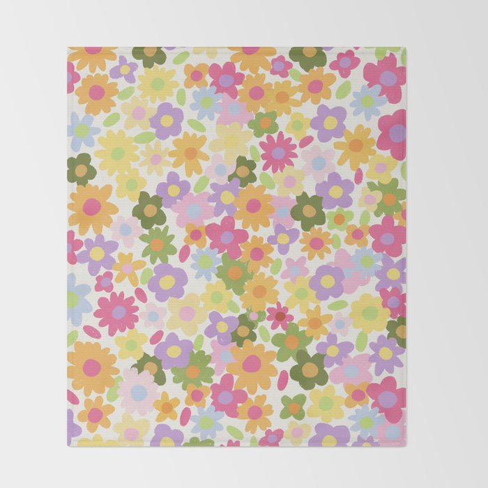 Maja in Pink Throw Blanket Gallery Image 2