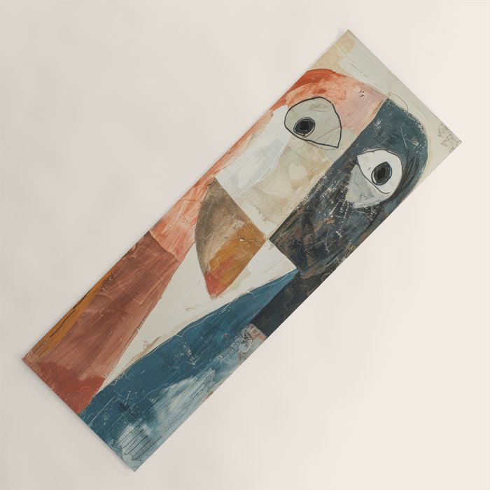 Bird Duality III Yoga Mat Gallery Image 1