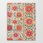 Kermina Suzani Uzbekistan Embroidery Print Notebook Gallery Image 4