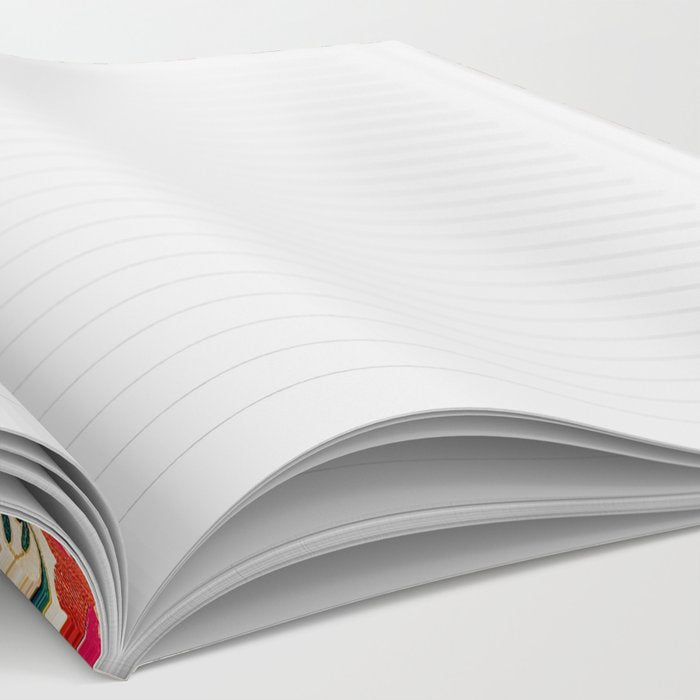 Kermina Suzani Uzbekistan Embroidery Print Notebook Gallery Image 2