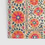 Kermina Suzani Uzbekistan Embroidery Print Poster Gallery Image 3