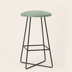 Topographic- Sage Green Stool Gallery Image 1