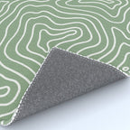 Topographic- Sage Green Rug Gallery Image 4