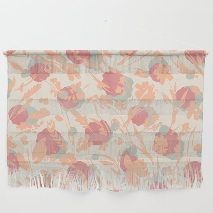 Abstract wild garden 2SM Wall Hanging Gallery Image 1