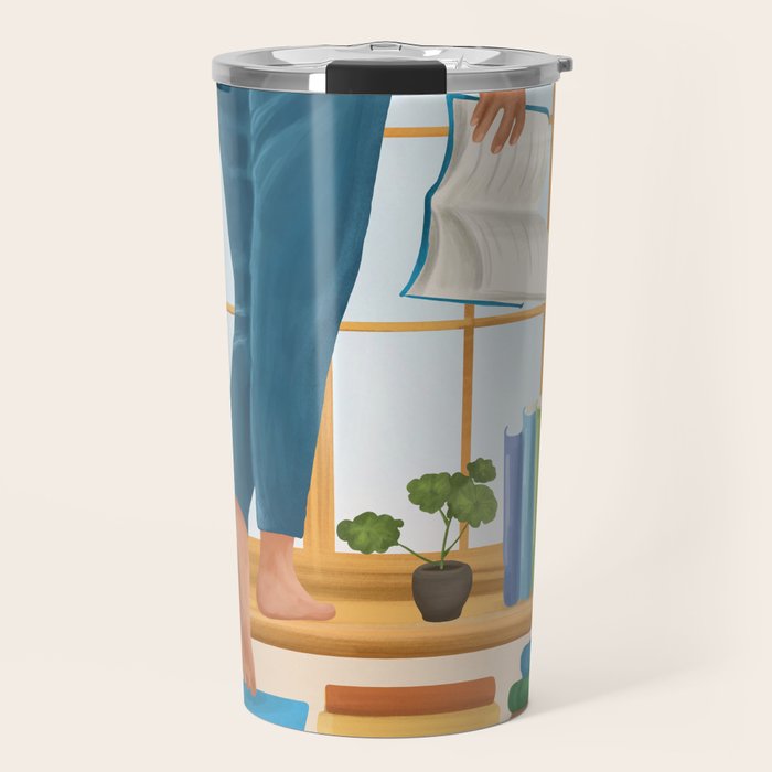 Books 2 Travel Mug Gallery Image 1