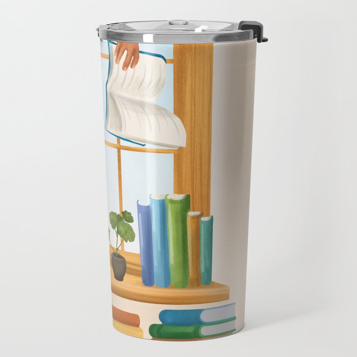 Books 2 Travel Mug Gallery Image 2