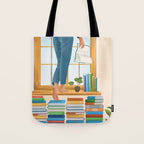 Books 2 Tote Bag Gallery Image 1