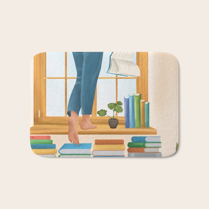 Books 2 Bath Mat Gallery Image 1