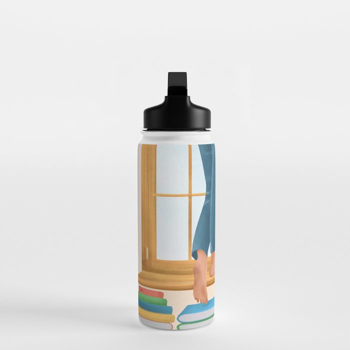 Books 2 Water Bottle Gallery Image 3