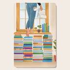 Books 2 Cutting Board Gallery Image 1