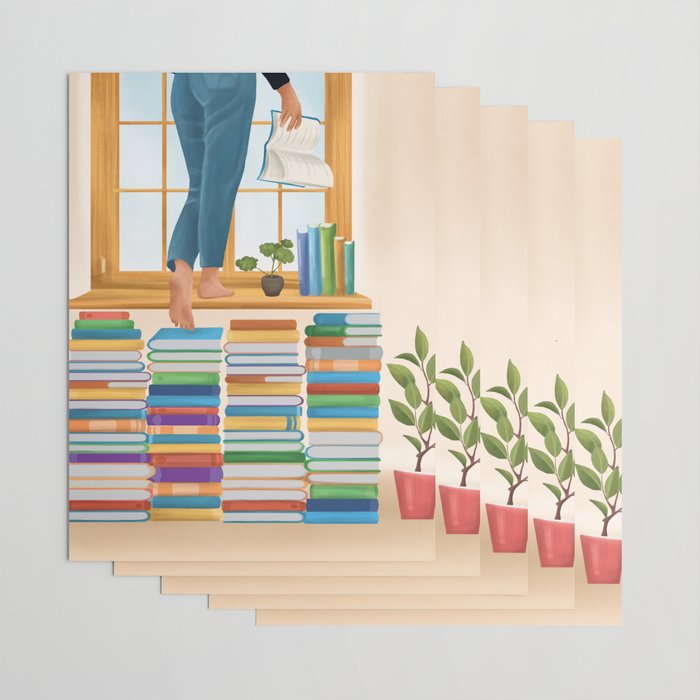 Books 2 Wrapping Paper Gallery Image 3