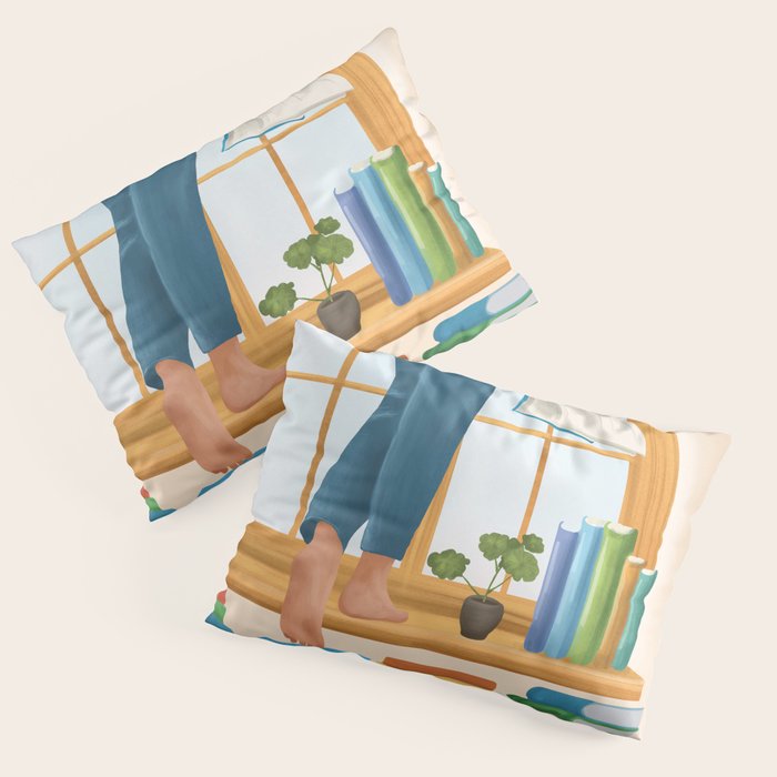 Books 2 Pillow Sham Gallery Image 3