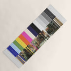 Garage Sale Painting of Peasants with Color Bars Yoga Mat Gallery Image 1
